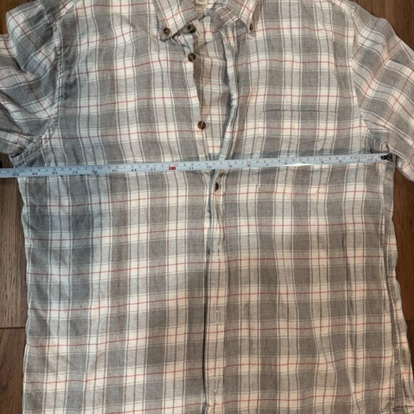 J Crew Brushed Twill Slim Untucked Button Up Shirt - Size Medium - Picture 4 of 4